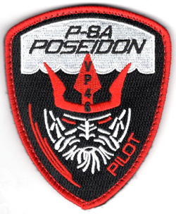 画像1: VP-46 GREY KNIGHTS P-8AポセイドンPILOTショルダーパッチ（ベルクロ付き）