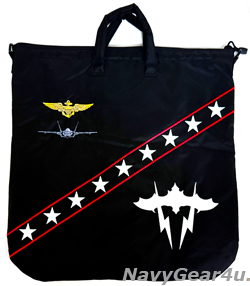 画像1: VX-9 VAMPIRES DETエドワーズ F-35C別注ヘルメットバッグ（ベルクロ付き）