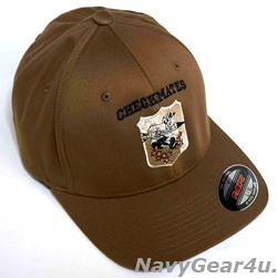 画像1: VFA-211 FIGHTING CHECKMATESオフィシャルボールキャップ（コヨーテ/FLEX FIT）