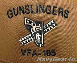 画像3: VFA-105 GUNSLINGERSオフィシャルボールキャップ（コヨーテ/FLEX FIT）