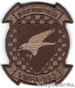 画像1: VMFA-533 HAWKS 部隊パッチ（デザート/ベルクロ付き）