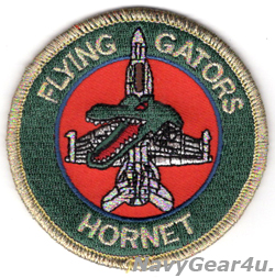 画像1: VMFA-142 FLYING GATORS F/A-18A+ショルダーバレットパッチ（デッドストック）