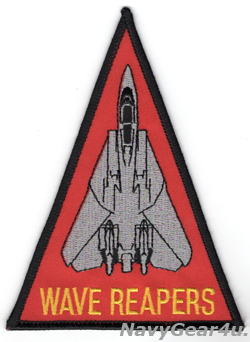 画像1: VF-101 Det D”WAVE REAPERS"ショルダートライアングルパッチ（デッドストック）