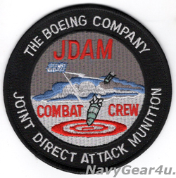 画像1: BOEING JDAM COMBAT CREWパッチ（デッドストック） 