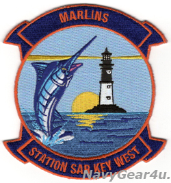 画像1: NASキーウエスト SAR "MARLINS"部隊パッチ（ベルクロ有無）