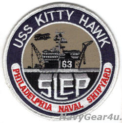 画像1: CV-63キティホークSLEP（艦艇寿命延長プログラム）1987-2001記念パッチ（デッドストック）