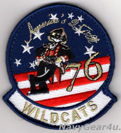 画像1: VT-10 WILDCATS 建国250周年記念ショルダーパッチ（ベルクロ付き）