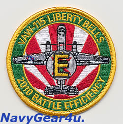 画像1: VAW-115 LIBERTY BELLS 2010年度バトルEアワード受賞記念パッチ