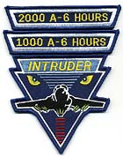 画像: A-6 イントルーダー1000飛行時間記念タブパッチ（デッドストック）
