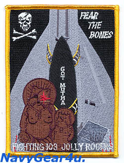 画像1: VFA-103 JOLLY ROGERS GOT MUTHA 2011記念パッチ（デッドストック）