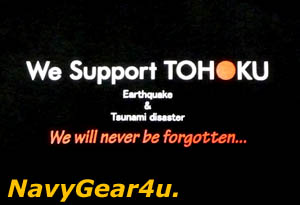 画像3: 東北応援"We Support TOHOKU"ONE TEAM T-シャツ（ブラック）