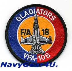 画像1: VFA-106 GLADIATORSショルダーバレットパッチ