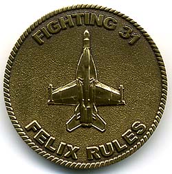 画像: VFA-31 TOMCATTERSチャレンジコイン