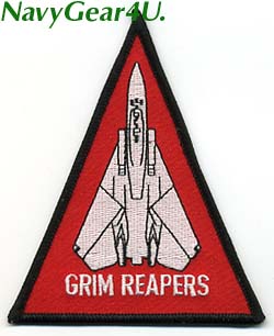 画像1: VF-101 GRIM REAPERSショルダートライアングルパッチ