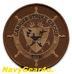 画像1: CARRIER STRIKE GROUP-10（CSG-10）部隊パッチ（デザート）
