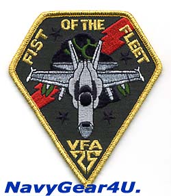 画像1: VFA-25 FIST OF THE FLEET F/A-18Cショルダーパッチ