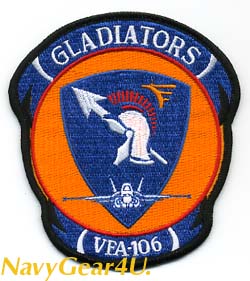 画像1: VFA-106 GLADIATORS部隊パッチ（レガシーホーネットVer.）