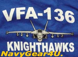 画像: VFA-136 KNIGHT HAWKSキッズT-シャツ