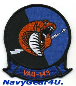 画像1: VAQ-143 COBRAS部隊パッチ（デッドストック）
