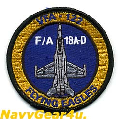 画像1: VFA-122 FLYING EAGLES F/A-18A-Dショルダーバレットパッチ